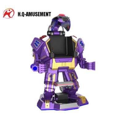 China Amusement park outdoor kid riding robot realistic electric robot for sale for sale