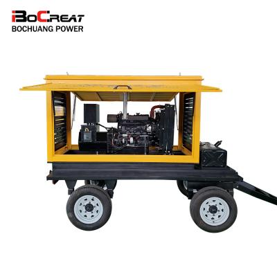 China Weichai 20KW/25KVA Diesel Generator Sets Mobile Trailer Canopy Outdoor Waterproof (Because-20/25GF) Because-20/25GF for sale