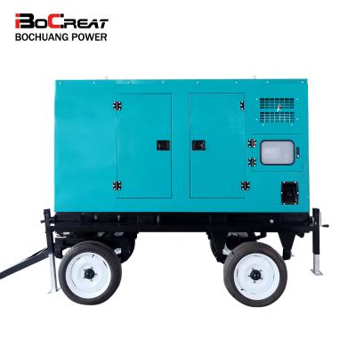 China Weichai Mobile Generator 100KW/125KVA Mute Device Trailer (Because-100/125GF) Because-100/125GF for sale