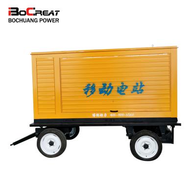 China Weifang Support Customization Trailer Canopy 200kw/250kva Mobile Diesel Generator Set (Because-200/250GF) Because-200/250GF for sale