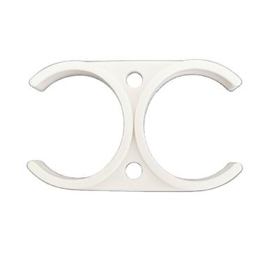 China Hotel Small 1/4' Reverse Osmosis RO Membrane Housing Clip Flange Frame Reverse Osmosis RO Plastic Clips for sale