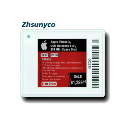 China 1.54 Inch Electronic Shelf Tag Price Tag For Supermarket Retail Stores 433MHZ 1.54