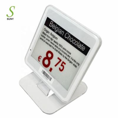 China Power Retail Store Equipment Free Epaper Display Information Show RFID Tag Wifi Electronic Shelf Label Digital Price Tag Eink Screen for sale