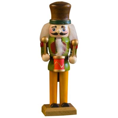 China Wholesale Luxury Wooden Nutcracker Soldier Set Merry Christmas Decoration Pendants 13cm Ornaments For Christmas Tree Decoration for sale