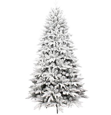 China 210cm PVC 900tips Luxury Wholesale Artificial Christmas Tree Decoration With Snow for sale