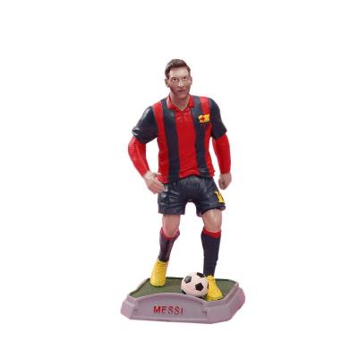 China Artificial Custom Car Dashboard Shake Footballer Head Doll Toy Bobblehead Wholesale for sale