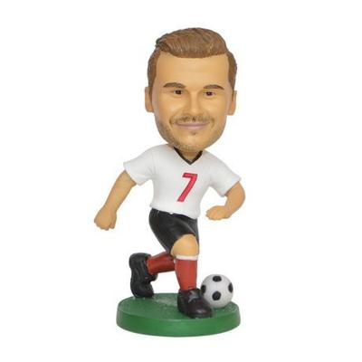 China Artificial Wholesale Football Flip Resin Head Dolls Customized Bobblehead For Home Decoration for sale