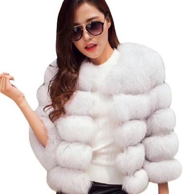 China Anti-wrinkle real mink raccoon fur coat women ladies fur coat fox fur coat for sale