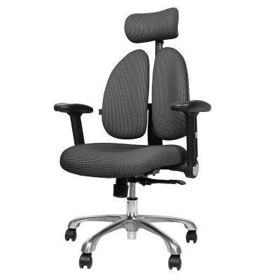 China (Size) Ergonomic Adjustable Breathable Mesh Computer Chair Office Chair With Lumbar Support Headrest Armrests Home Office Adjustable Office Chairs for sale