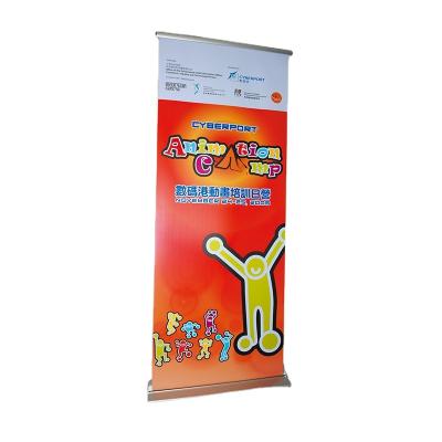 China Retractable Foldable Outdoor Banner Pull Up Roll Up Banner Stand for sale