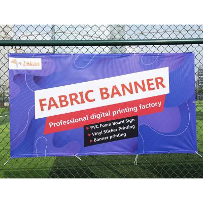 China Waterproof Custom Design Printing Banner Double Sides Hanging Banner for sale