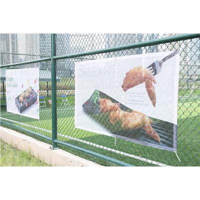 China Easy Install Fabric Mesh Banners For Indoor Wall Hang Signs Easy Outdoor for sale