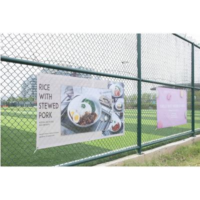 China Easy Install Outdoor Hanging Mesh Banner Sport Event Advertising Custom Printing Fence for sale