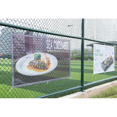 China Easy Install Custom Printed Mesh Banner Backdrop Outdoor Waterproof Fabric Mesh Banner for sale