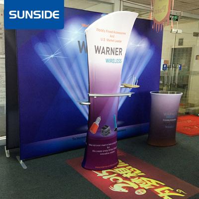 China Photo Booth Backdrop Advertising Advertising Displays Personalized Pop Up Media Backdrop for sale