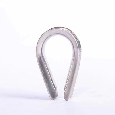 China Stainless Steel Industrial Thimble For Wire Rope Cable Thimbles Rigging for sale