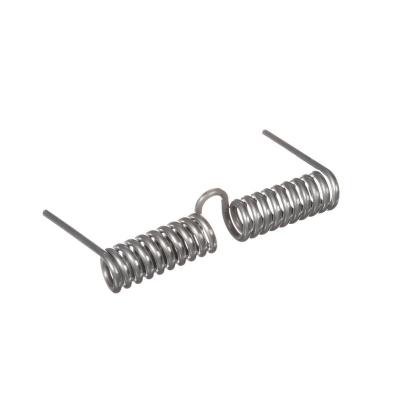 China Double coil stainless steel heavy duty spiral torsion spring for sale