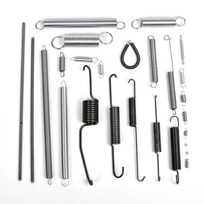 China Free Sample Coil Long Small Fast Shipping Stainless Steel Furniture Spiral Tension Black Galvanized Adjustable Extension Springs for sale