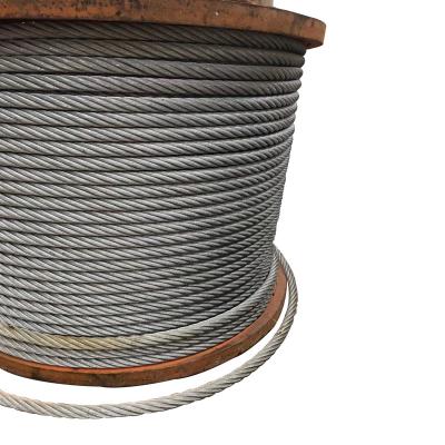 China High Quality Wire Rope Core Stainless Steel Galvanized Metal Wire Rope High Tensile Wire Rope for sale