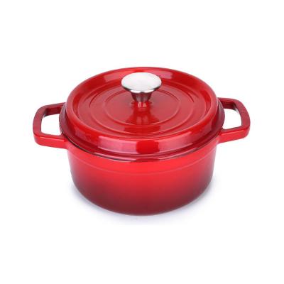 China Classic OEM ODM Cast Iron Dutch Oven Cocotte Enamel Coating for sale