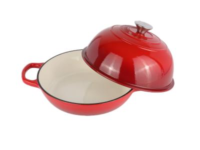 China COOKNEXA 6QT Enameled Cast Iron Dutch Oven – 10-inch , Perfect for Sourdough Baking, Stews, and Slow Cooking for sale