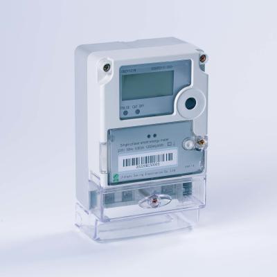 China IP55 Protection Level Single Phase Energy Meter for Small Energy Control for sale