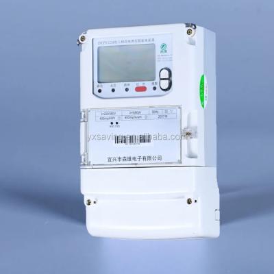 China 50-60Hz Frequency Range Prepaid Electronic Energy Meter with Standard GB/T17215.321-2008 for sale