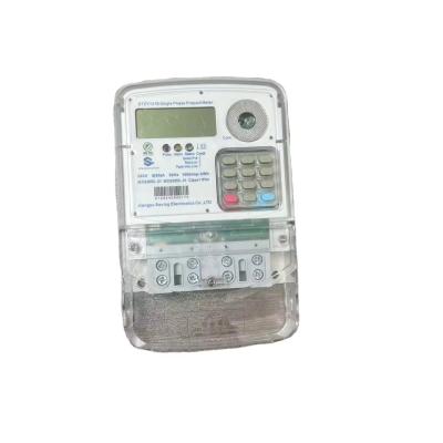 China High Humidity Prepaid Meter Keypad with LCD Digital Display in Black Configuration for sale