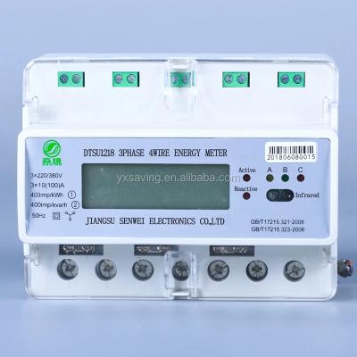 China 5A Current and LCD Display Smart Prepaid Energy Meter for 50Hz Frequency Market for sale