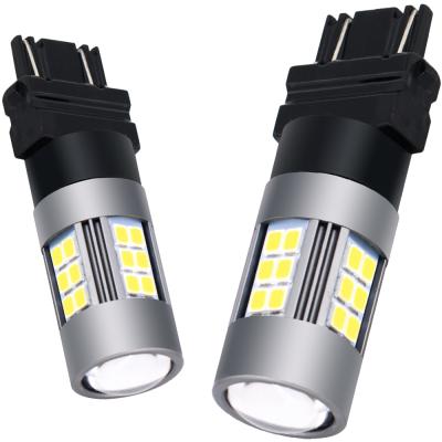 China Wholesale 4.6W 1156 BA15S 1157 Turn Signal Light 3156 3157 7440 T20 Led 2835 Bulbs 27SMD Car White Turn Signal Brake Light DJ115 for sale