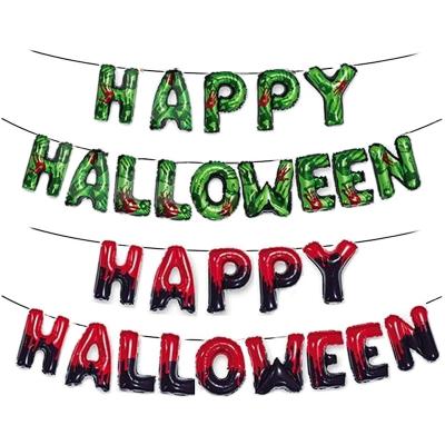 China 14pcs Popular 16inch Balloon Halloween Decorations Happy Halloween Foil Balloons for sale