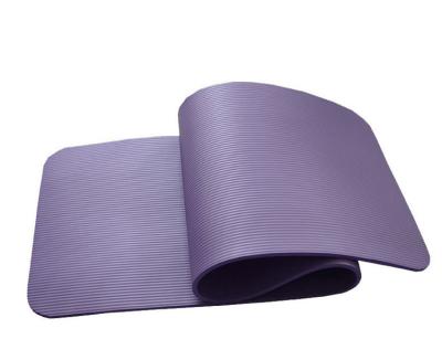 China New Arrival Comfortable Cheap Price Factory Price Non-Slip Eco-Friendly NBR Strap Yoga Foldable Mat For Fitness for sale