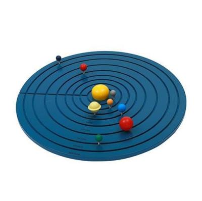 China Education Astronomy Eight Planets Montessori Educational Game Teacher Wooden Toys for sale