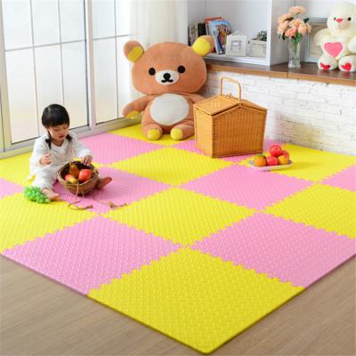 China Safety China Made New Design Super Soft Children Crawling Bedside Eva Material Floor Mats for sale