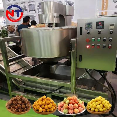 China Snack food factory 50KG~500KG 304 Stainless Steel Chinese Popcorn Pressure Cooker Machine Electric Gas Popcorn Production Line for sale