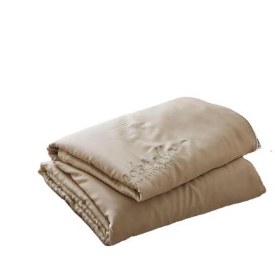 China Breathable Polyester Summer Bamboo Comforter Filling Super Soft Skin-Friendly Bedspread for sale