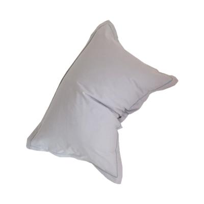 China PORTABLE High Quality Solid Color Cotton Pillow Case Super Soft 100% Skin-friendly Pillow Case for sale