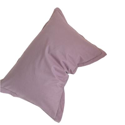 China High Quality PORTABLE Modern Simple Color Plain Super Comfort Pillow Case 1pcs for sale