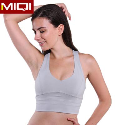 China Hot selling breathable plus size sports bra custom made with best quality fitness bra for sale