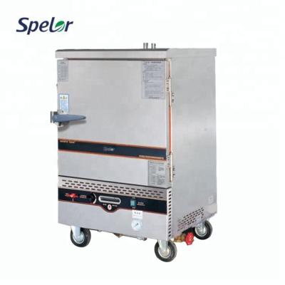 China Gas Steamer Cabinet Electronic Pulse Ignition Kitchen Gas Food Rice Steamer Automatically for sale