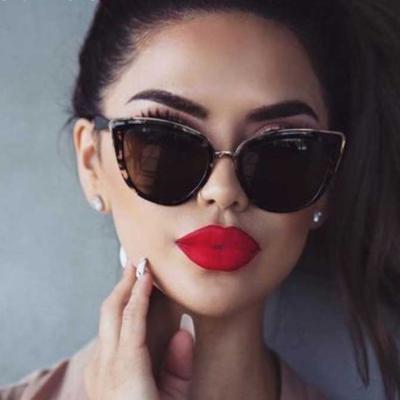 China Retro Cateye Girls Amazon Sunglass Hot Selling Cat Eye Sunglasses Cat Eye Glasses for sale