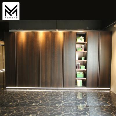 China Flat Pack Wardrobes UK Mirror Closet Visible Hinged Swing Casement Door Wardrobe / Invisible for sale