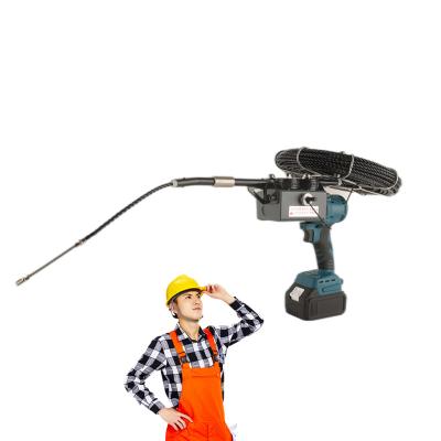 China Construction machine high quality rechargeable thread brushless cordless electric stringing machine for electrician for sale