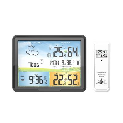 China Protmex PT20A Wireless Weather Station Max MIN Smart Weather Station Forecast Sensor CE PT20A-Black for sale