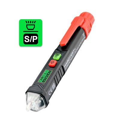 China HABOTEST HT100P Portable Form 12V~1000V Pen Shape Prolate LCD Display Voltage Detector Electrical Non-contact AC Voltage for sale