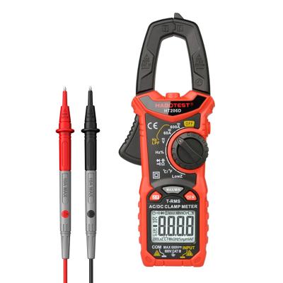 China HABOTEST HT206D AC DC Digital Clamp Meter Continuity NCV Handheld Test MAX MIN Display Data Hold Function With Back Light HT206D for sale