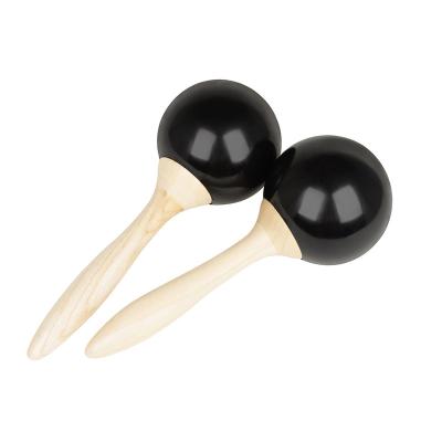 China WANHUA Educational Wooden Music Maracas Free Sample Kids Toys Musical Maracas for sale