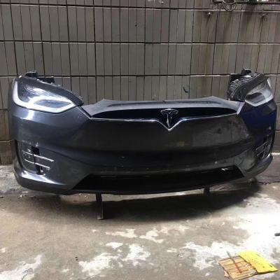 China 2016-2019 OEM Relacement auto parts tesla front bumper set for tesla model X body kit for sale