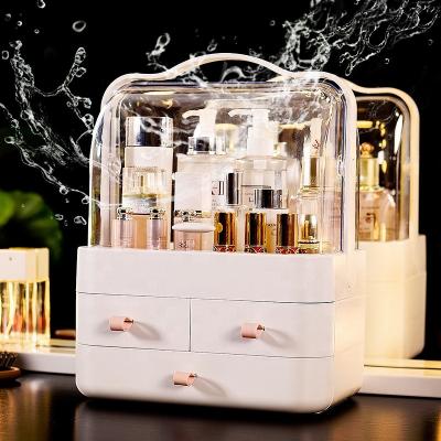 China Hot Selling Amazon Style Sustainable Modern Portable Household Cosmetic Storage Box for sale