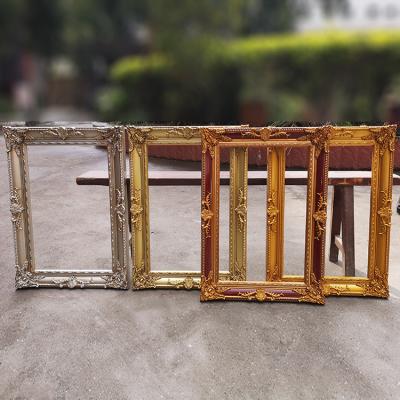 China Picture Frame Bulk Home Use Wooden Carved Picture Frames 40*50 Beautiful for sale